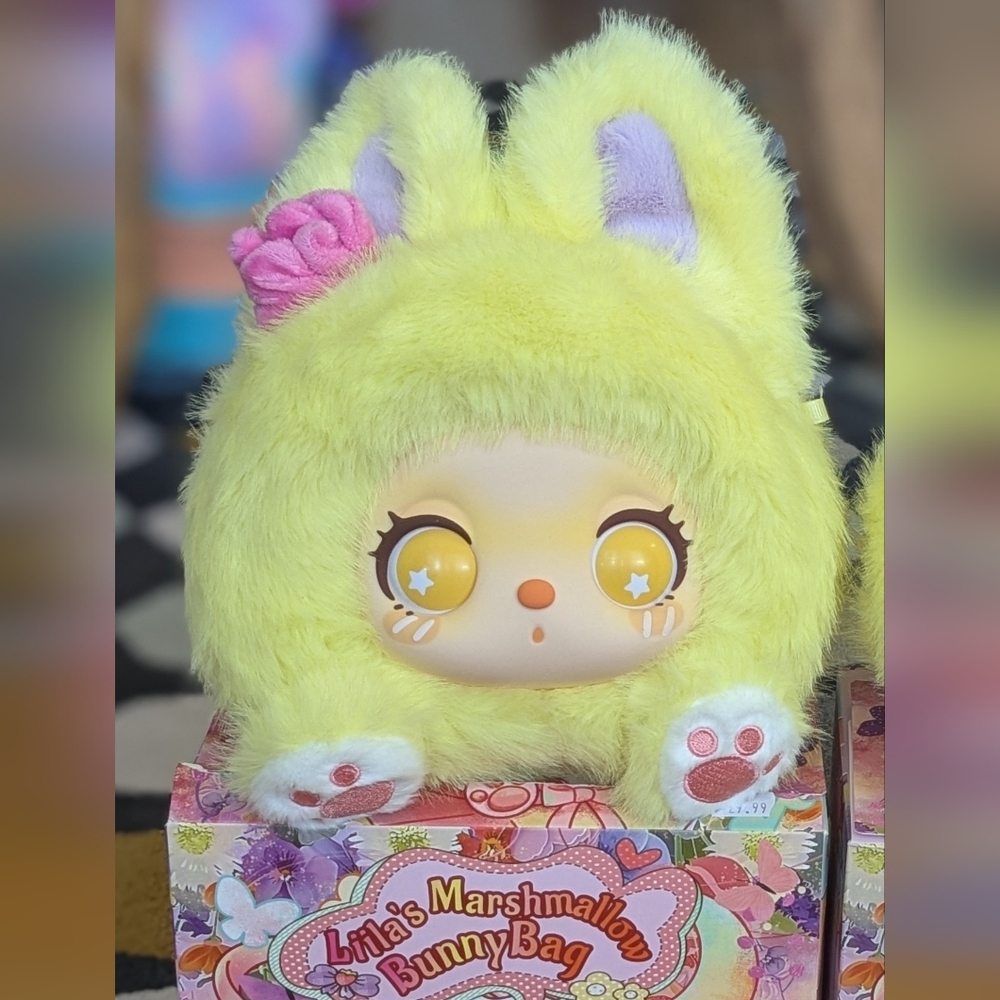 Liila's Marshmallow Bunny Bag Plush — Castle Bride